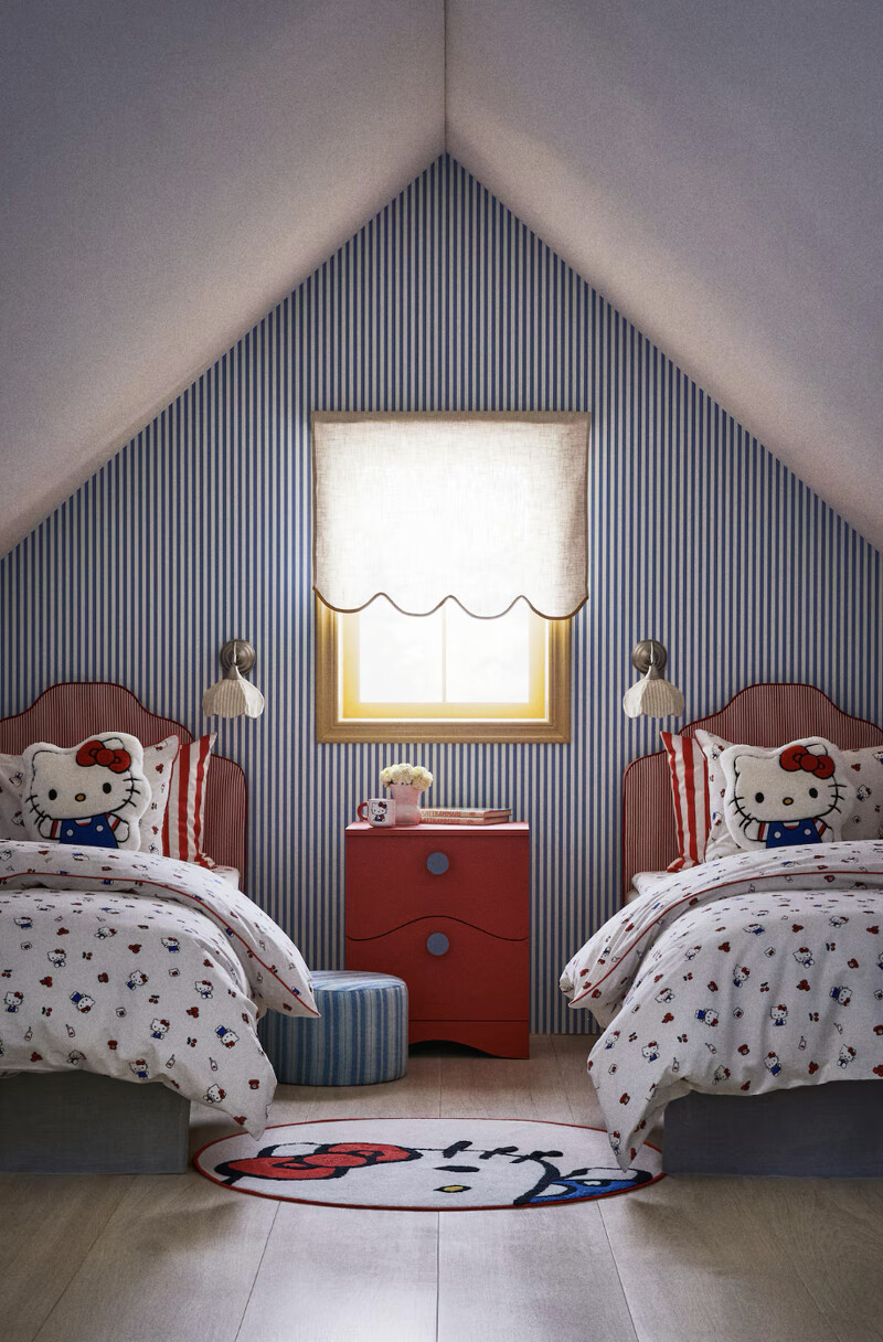 H&M Home × Hello Kitty設計款式。 H&M Home × Hello Kitty設計款式。