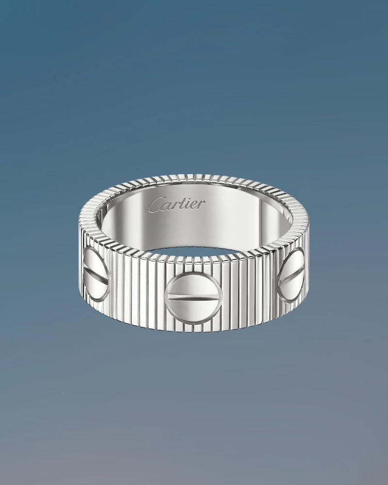 LOVE Unlimited系列18K白金戒指