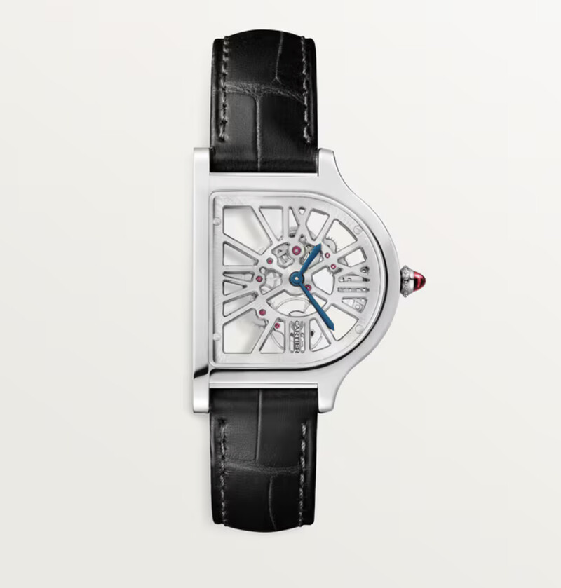 Cloche de Cartier腕錶，大型款，9626 MC型手動上鍊機械機芯。