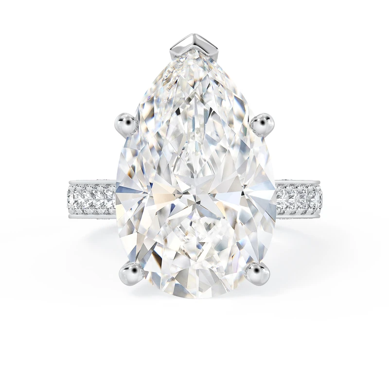 DB Classic 高級珠寶梨形切割鑽石戒指 訂價約 NTD$ 85,000,000