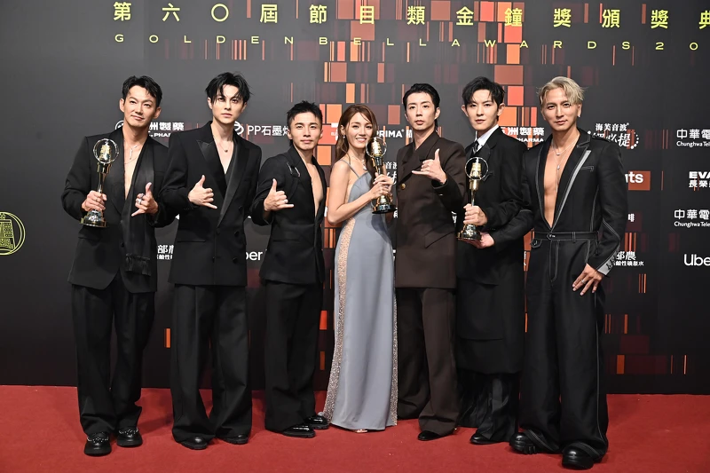 Lollipop棒棒堂《來吧！哪裡怕》團隊榮獲2025金鐘獎實境節目主持人獎