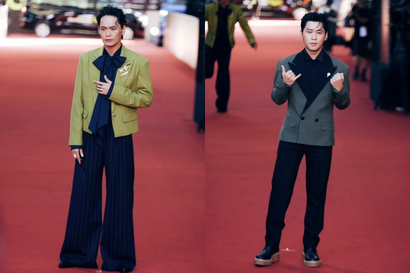 【2025金钟奖】金钟60戏剧类红毯亮点：潘迎紫76岁冻龄美貌不科学！曾莞婷网状礼服女神降临