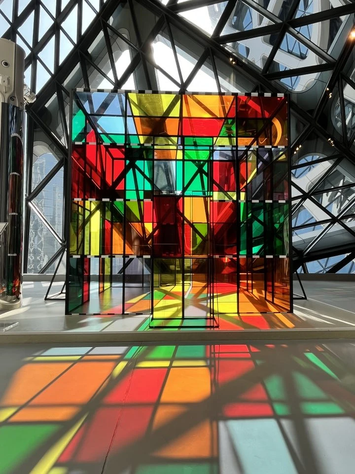 法國觀念數藝術家 Daniel Buren 作品|Melody TU 採訪拍攝 法國觀念數藝術家 Daniel Buren 作品|Melody TU 採訪拍攝