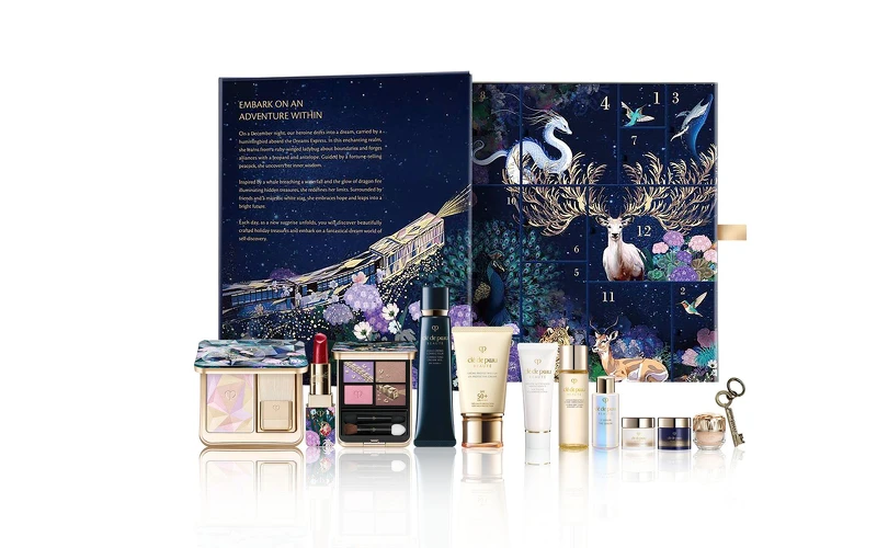 2025肌膚之鑰 奇幻列車倒數日曆內容物。 2025肌膚之鑰 奇幻列車倒數日曆內容物。