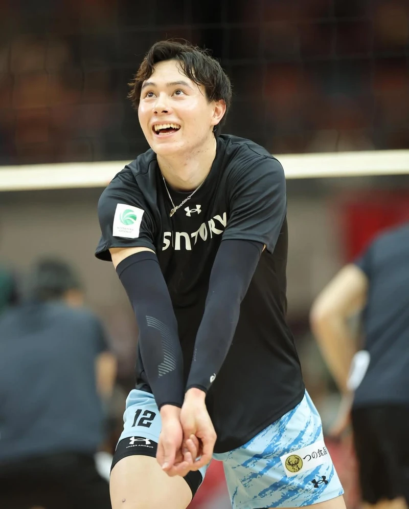 高橋藍 Photo / Instagram@ran.volleyball0902