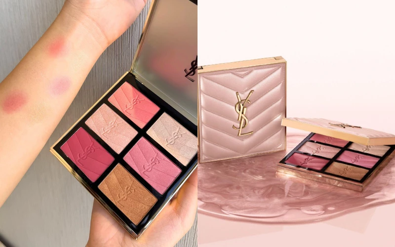 YSL 恆久完美奢燦漠光 6 色頰彩盤,NT4,150 YSL 恆久完美奢燦漠光 6 色頰彩盤,NT4,150
