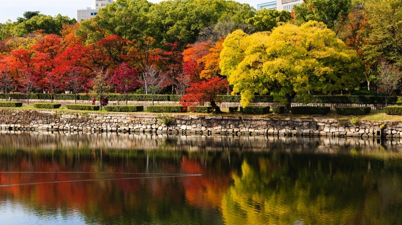 大阪城公園。