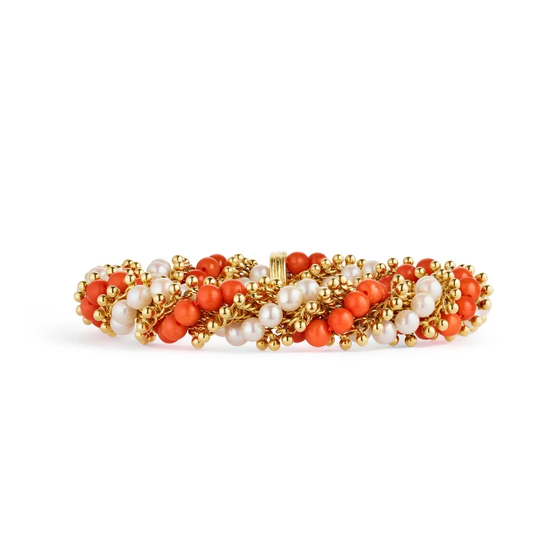 Collection 歷史創作 Van Cleef & Arpels Collection Twist手環,1965年