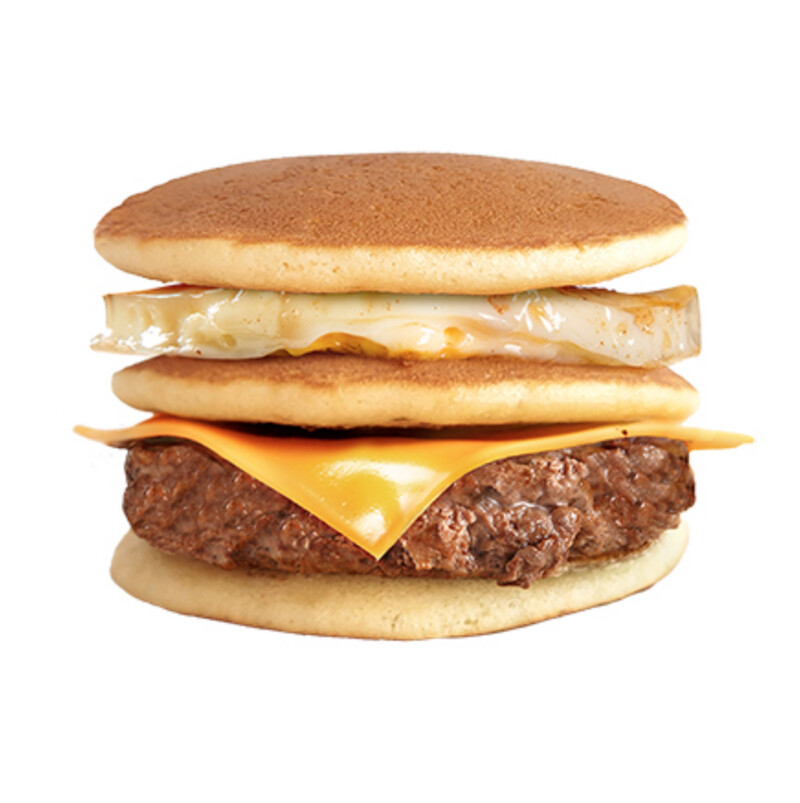 麥味登「超厚牛肉起司鬆餅堡」 Photo / 麥味登 麥味登「超厚牛肉起司鬆餅堡」 Photo / 麥味登