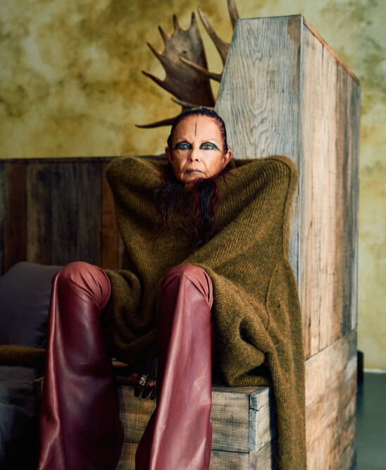 Rick Owens 帶來新展〈Rust Never Sleeps〉。 Rick Owens 帶來新展〈Rust Never Sleeps〉。