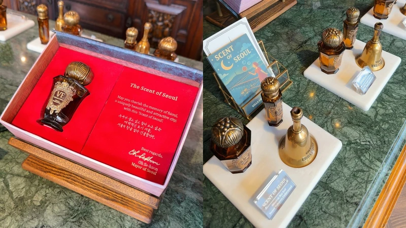 韓國香水Villa Erbatium推出的「首爾香水」(Photo/Nicole)。