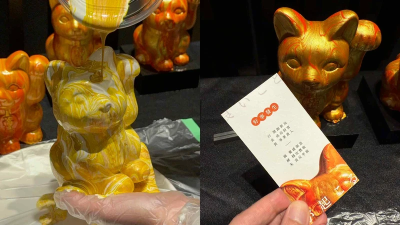 「Extension 1 by 橘色」期間限定手作流體招財貓體驗 「Extension 1 by 橘色」期間限定手作流體招財貓體驗