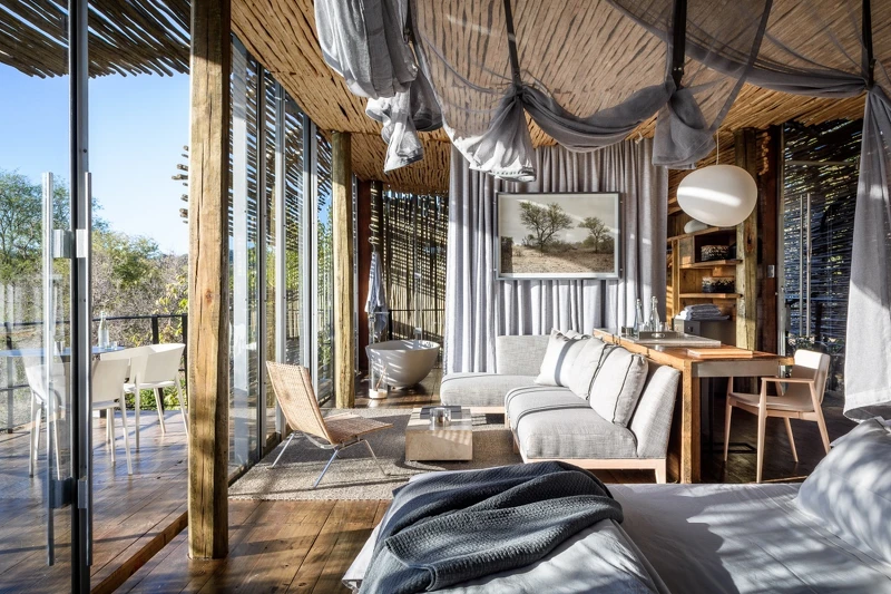 位處南非的「Singita – Kruger National Park」。 位處南非的「Singita – Kruger National Park」。