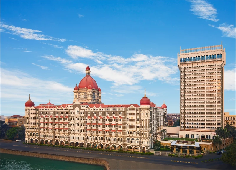 印度孟買的「The Taj Mahal Palace」。 印度孟買的「The Taj Mahal Palace」。