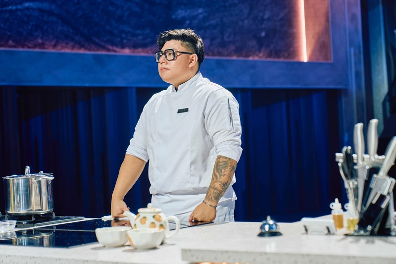 《星廚之戰》職人主廚:阿毛、張程典主廚節目劇照 《星廚之戰》職人主廚:阿毛、張程典主廚節目劇照