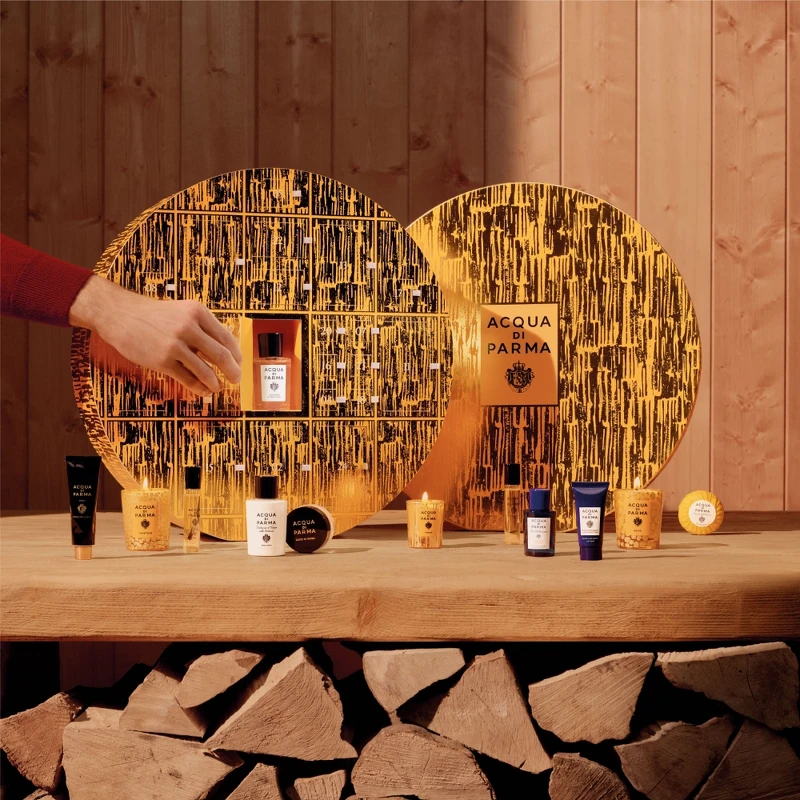Acqua di Parma 2025 金色假期聖誕倒數月曆,NT29,800 Acqua di Parma 2025 金色假期聖誕倒數月曆,NT29,800