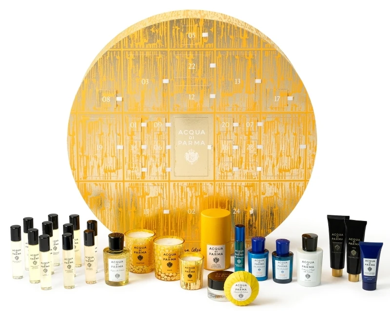 Acqua di Parma 2025 金色假期聖誕倒數月曆,NT29,800 Acqua di Parma 2025 金色假期聖誕倒數月曆,NT29,800