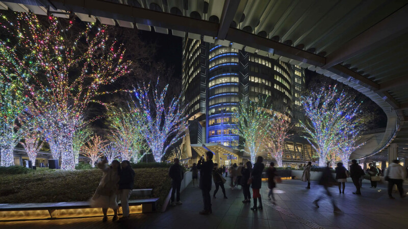 2024年66廣場(chǎng)圣誕燈飾，Photo／內(nèi)原智史デザイン事務(wù)所官網(wǎng)