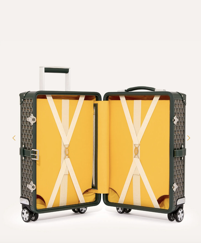 Goyard限量Bourget PM手推車箱。