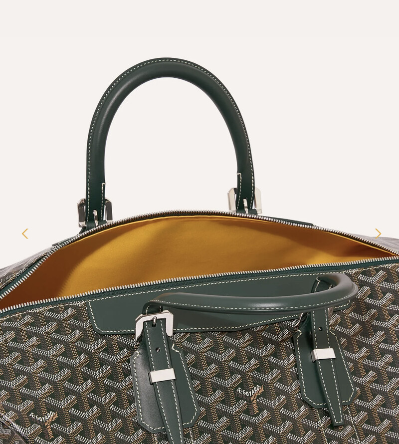 Goyard限量Bowling 45手提行李袋。