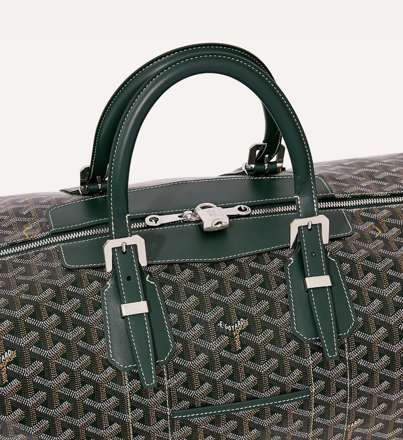 Goyard限量Bowling 45手提行李袋。