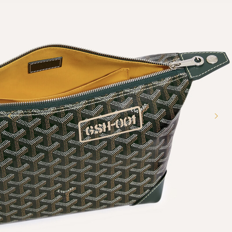 Goyard限量Bowling 25 盥洗包。