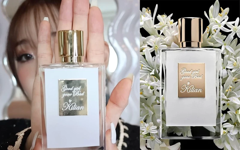 Photo/ 翻攝 YouTube @THE 프리지아、Kilian Paris 好女孩使壞淡香精,50ml NT6,850 Photo/ 翻攝 YouTube @THE 프리지아、Kilian Paris 好女孩使壞淡香精,50ml NT6,850