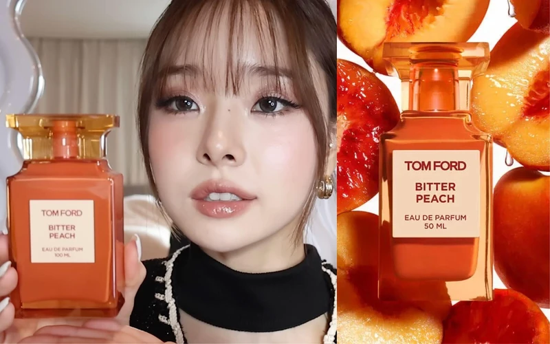 Photo/ 翻攝 YouTube @THE 프리지아、TOM FORD 蜜桃狂想淡香精,50ml NT7,280 Photo/ 翻攝 YouTube @THE 프리지아、TOM FORD 蜜桃狂想淡香精,50ml NT7,280