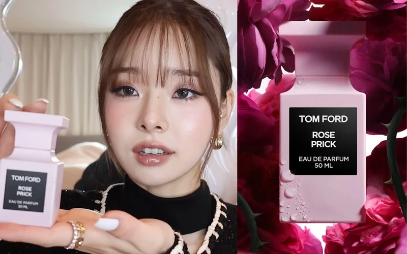Photo/ 翻攝 YouTube @THE 프리지아、TOM FORD 禁忌玫瑰淡香精 50ml,NT7,280 Photo/ 翻攝 YouTube @THE 프리지아、TOM FORD 禁忌玫瑰淡香精 50ml,NT7,280