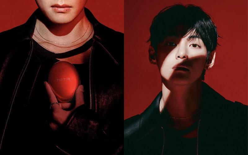 TIRTIR 全球品牌代言人:BTS V,Photo/ IG @tirtir_official TIRTIR 全球品牌代言人:BTS V,Photo/ IG @tirtir_official