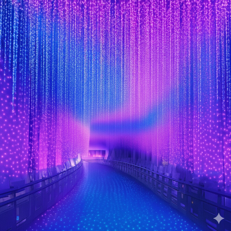 2025新北耶誕城 時光膠囊 天橋燈飾 2025新北耶誕城 時光膠囊 天橋燈飾