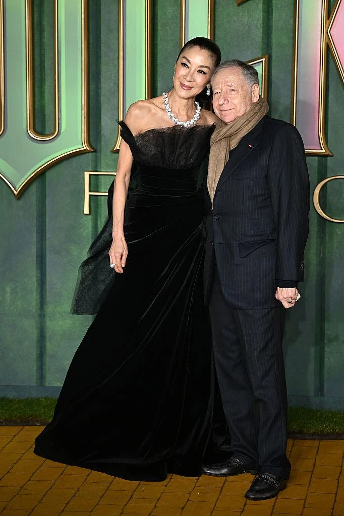 楊紫瓊出席《魔法壞女巫第二部》（Wicked: For Good）英國倫敦首映會