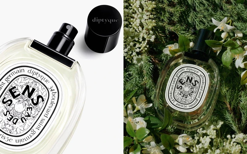 Diptyque Eau des Sens 感官之水淡香水，50ml NT4,000、100ml NT5,500