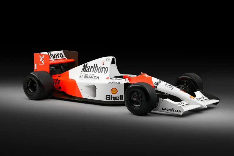 叱吒F1風雲的麥拉倫MP4/6,登上 RM Sotheby's「Sealed – Forever, Senna」拍賣會。 叱吒F1風雲的麥拉倫MP4/6,登上 RM Sotheby's「Sealed – Forever, Senna」拍賣會。