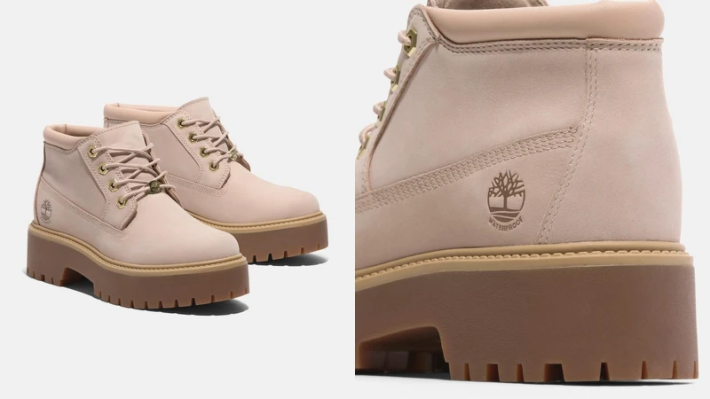 Timberland Stone Street防水厚底中筒靴NT.5,900