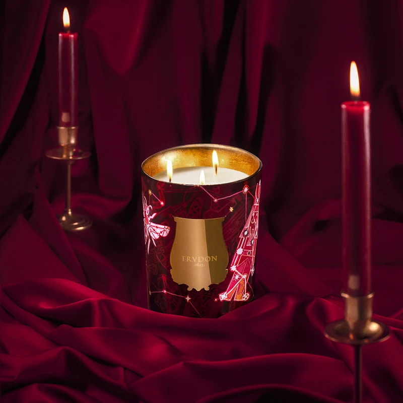 Trudon聖誕限定星界系列NAZARETH聖星香氛蠟燭270g，NT5,180、800g，NT13,880、2.8kg，NT25,980