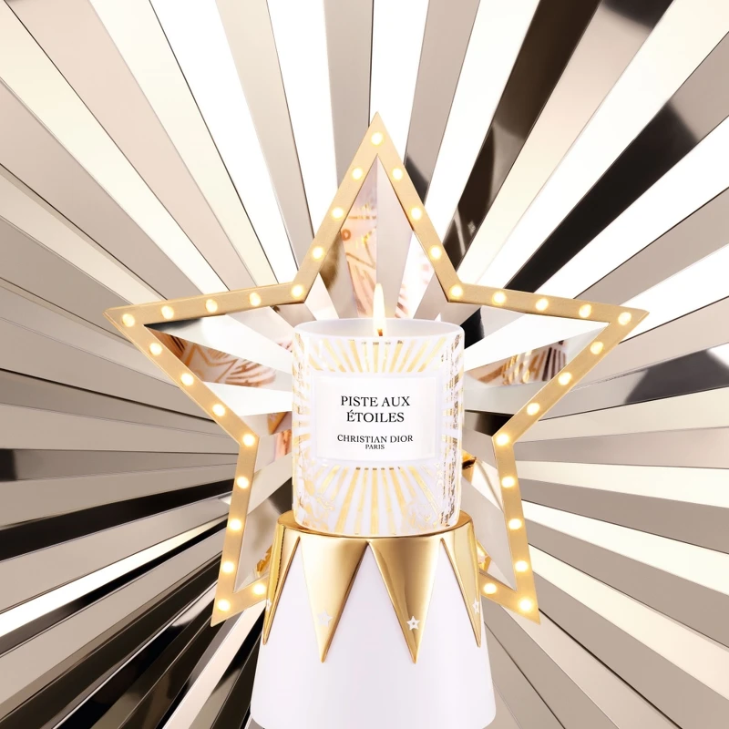 迪奧香氛世家奇幻星願香氛蠟燭，NT4,000