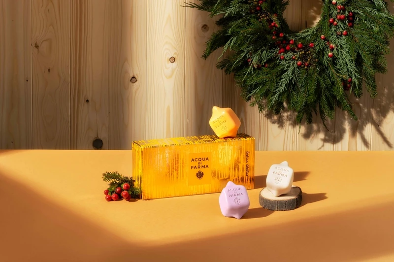 Acqua di Parma金色假期香氛皂禮盒80g*3，NT4,100