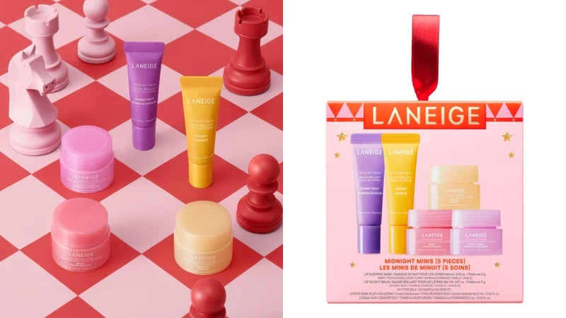 LANEIGE蘭芝奇想樂園經典潤唇夢幻禮盒，NT700