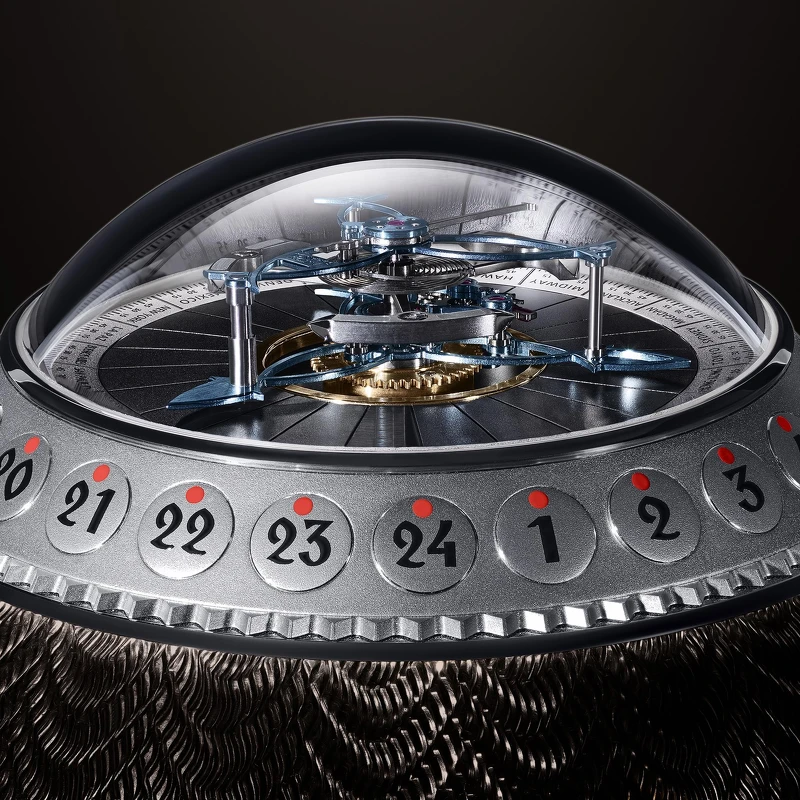 Anton Suhanov,St. Petersburg Easter Egg Tourbillon Clock Anton Suhanov,St. Petersburg Easter Egg Tourbillon Clock