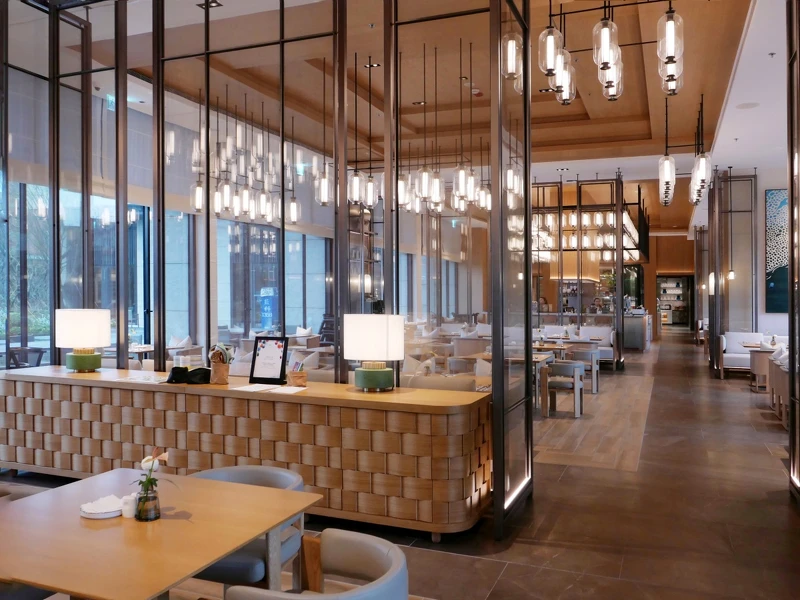 全日餐廳「嶼」。 全日餐廳「嶼」。