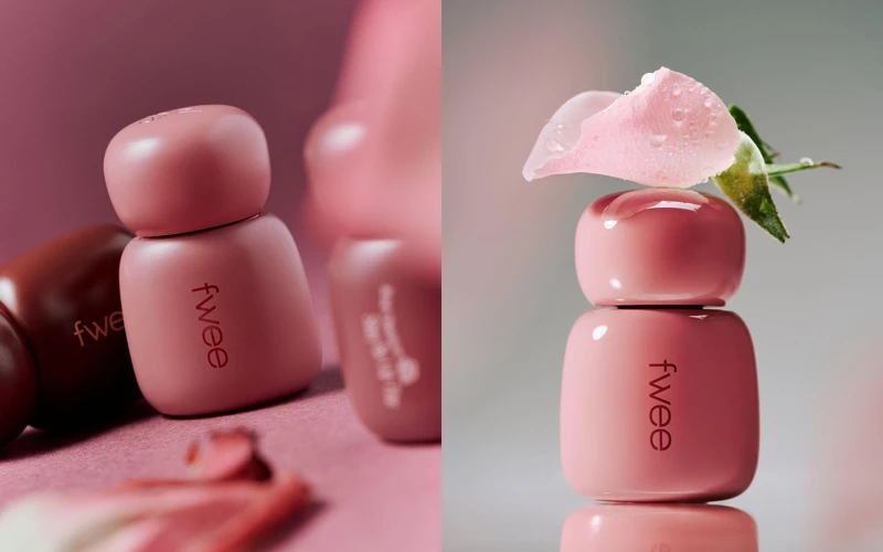 fwee 玫瑰心動鎖色唇露