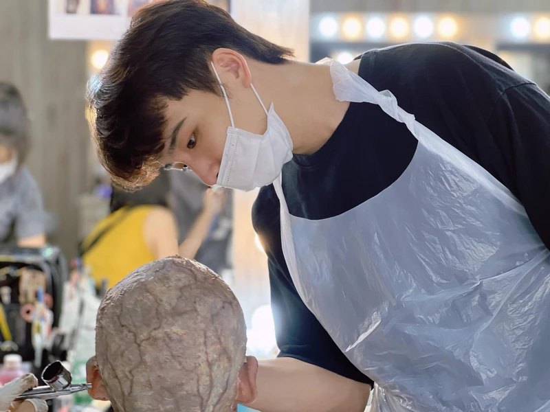 特效化妝儲旭工作照 特效化妝儲旭工作照