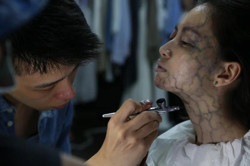 特效化妝儲旭工作照 特效化妝儲旭工作照