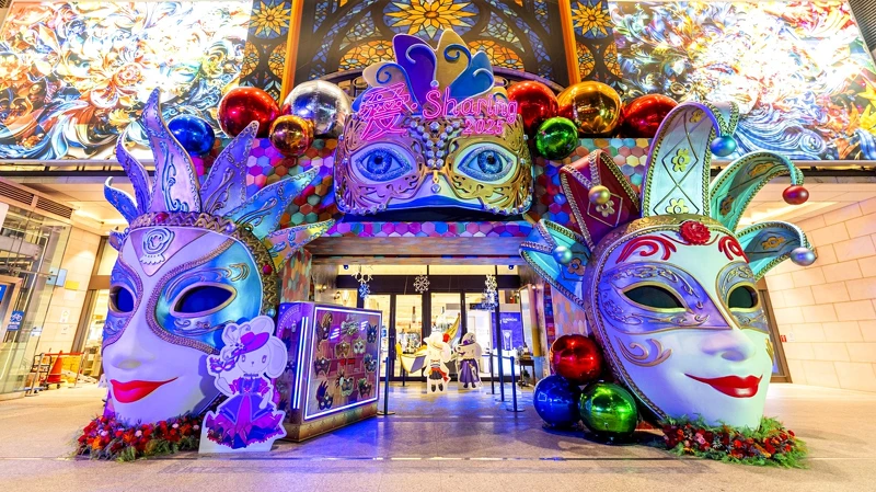 台北統一時代廣場:威尼斯星光—面具派對(1F忠孝路大門口) 台北統一時代廣場:威尼斯星光—面具派對(1F忠孝路大門口)