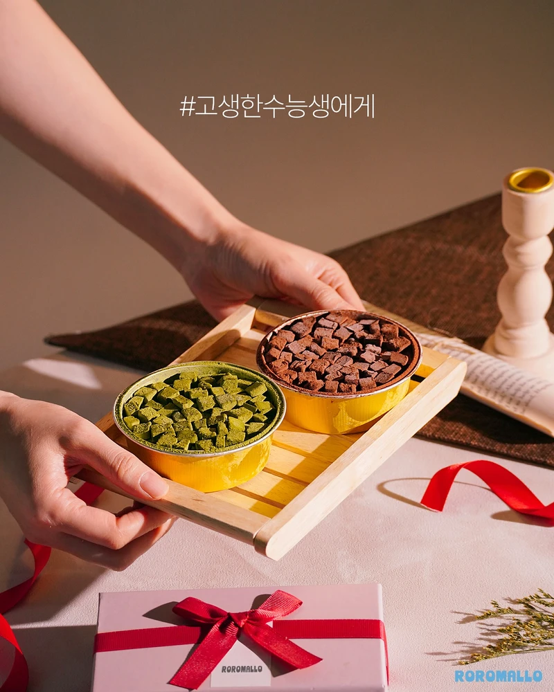 生巧克力_抹茶冰淇淋以濃郁的口感和高品質的原料征服了消費者的味蕾（圖片來源／＠roromallo.official IG）