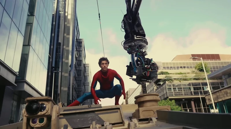 《蜘蛛人:重生日》片場照 Photo / 達志 《蜘蛛人:重生日》片場照 Photo / 達志