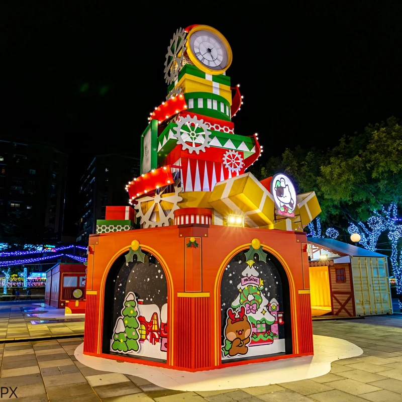 2025新北耶誕城 魔幻時鐘塔 2025新北耶誕城 魔幻時鐘塔