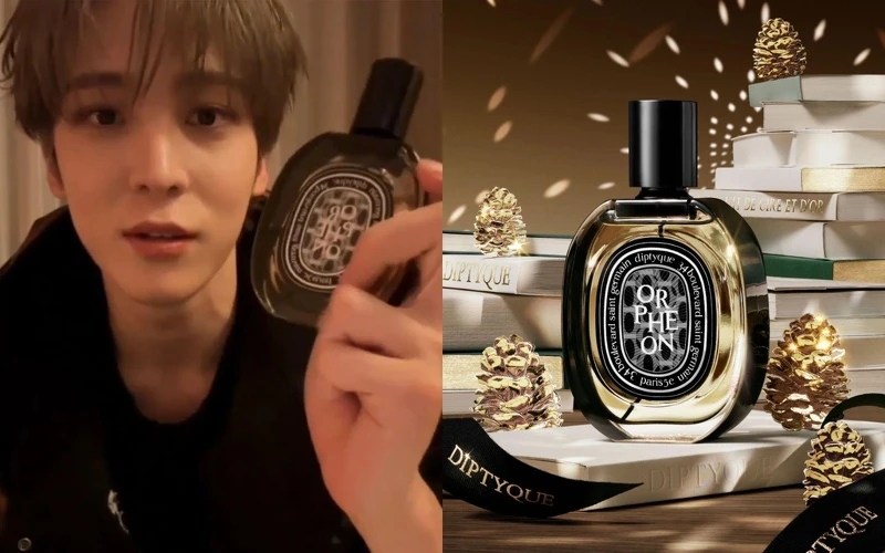 ATEEZ 潤浩 同款香水:Diptyque Orphéon 爵夢淡香精,75ml NT6,500 ATEEZ 潤浩 同款香水:Diptyque Orphéon 爵夢淡香精,75ml NT6,500