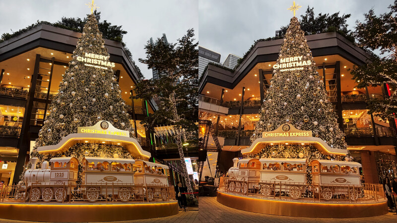 新光三越圣诞树梦幻点灯